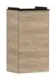 Hansgrohe-HG-Xelu-Q-Waschtischunterschrank-Eiche-Natur-340-245-fuer-Handwaschbecken-Tueranschlag-links-Mattschwarz-54013670 gallery number 1